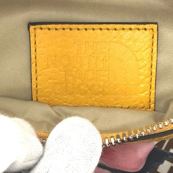 Auth GUCCI 650299 THE NORTH FACE collaboration waist pouch body bag - Picture 8 of 15
